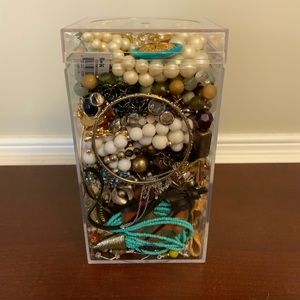 Vintage-Modern Jewelry Jar #AB 22